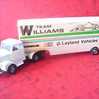 Camion team Williams.-