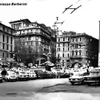 Roma piazza Barberini Italia