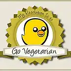 go vegetarian