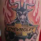 Chevrolet tatto Chivo