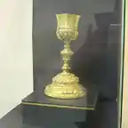C?liz de plata dorada estilo rococ? del XVIII chachcapoyas