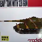 Modelcollect - E-75 Heavy Tank 128 Gun - 1-72