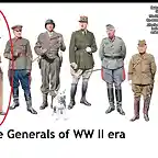 Master Box - The Generals of WWII Era - 1-35