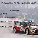 Cartel 3 prueba campeonato ERC