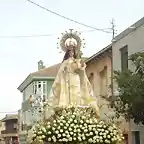 virgen del rosario en el encuentro