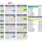 CALENDARI SLOTMORA 2011