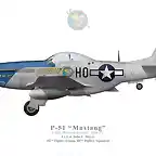 Print GM-006 - US, P-51D-10-NA, 44-14151, Petie 2nd, John C. Meyer, 487 FS, 352 FG