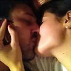 Beso Hugo y Mar?a 10-10-2012 (noche 9)