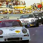 Evaristo Sarabia ( Porsche 911 Rs ), Mariano Lacasa ( Porsche 911 Rs ), Alfonso Asensio ( Renault 5 Turbo ) 1984