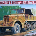 Trumpeter - Sd.Kfz.9-18 Ton Halftrack Ausf.C - 1-72