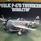 Tamiya - P47D Bubble Top - 1-72