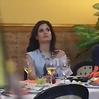 Mara en la cena antes del bolo 11