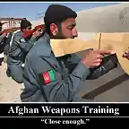 Si no tenemos armamento nos lo inventamos, Afghanistn