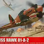 Airfix - Curtiss Hawk 81-A-2 - 1-72