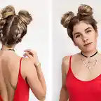 The-Fashion-Fraction-Festival-Hairstyle-Space-Bun-Tutorial-Double-Bun