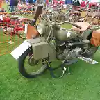 Moto Indian de dos cilindros y 500 cc del ao 1942