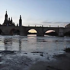 el ebro a su paso por zaragoza