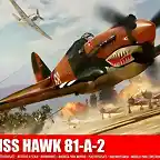 Airfix - Curtiss Hawk 81-A-2 - 1-72