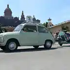 Seat 600 y vespa. Montju?c