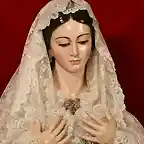 La Virgen del Triunfo con mantilla almuñecar