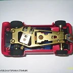 Fiat 131 Rojo chasis aluminio basculante