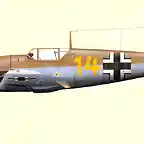 Messerschmitt-Bf-109F4Trop-3.JG27-Yellow-14-Hans-Joachim-Marseille-WNr-10137-Africa-21st-June-1942-0A