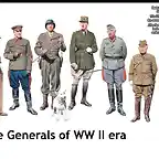 Master Box - The Generals of WWII Era - 1-35