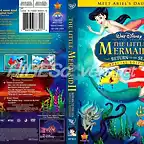 la-sirenita-2-Disney-dvd-princesas-ariel-melody-triton-sebastian-eric-morgana-caratula-cover