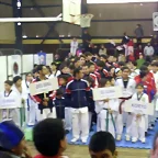 Escuela Genesis en el defile oficial para el comienso de las actividades