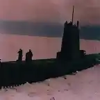 1 foto de SSBN, Simpson SS-21,a la antartida chilena,para filmar la pelicula VIRUS,en Enero de 1979,