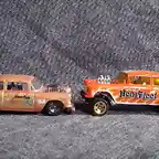 Bel Air 55 Gasser HW restaurado a rat rod - comparacin