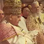 Coronación Juan XXIII - Tiara- Fanón - Quirotecas- Racional