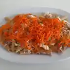 Ensalada de Penne y zanahoria