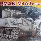 Dragon - M4A3 105mm VVSS - 1-72