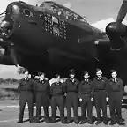 Tripulacin de un bombardero Avro Lancaster