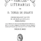 Fabulas literarias de Tomas de Iriarte.