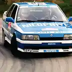 Renault 21 Turbo Gr N 1988 Tour de Corse Joyes AZUL NICOPRIVE 01