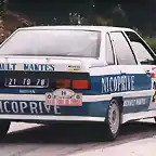 Renault 21 Turbo Gr N 1988 Tour de Corse -- AZUL NICOPRIVE 00t