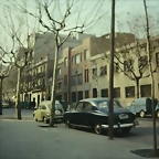 Barcelona - Calle Aragon, Iglesia Evangelica di San Pablo, 1968