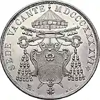 Moneda Sede vac 1846