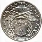 Moneda Sede Vacante 1939