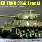 Trumpeter - M4A3E8 Sherman (T66 Track) - 1-72