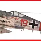 Fw-190 A-8 Ernst Schrder 4 Staffel NJG 300