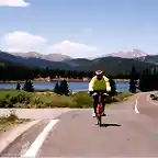 Pujant Mt Evans. Echo Lake