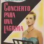 Cine-Programa-de-Mano-Concierto-Para-Una-Lagrima