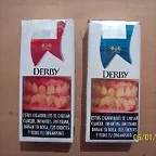 Cigarrillos chilenos marca Derby.