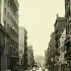 Barcelona Ctra. de la Bordeta vista des de la Gran Via.