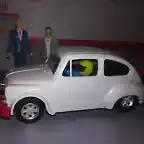 600 Abarth Blanco y rojo