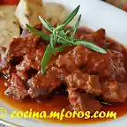 Masas de cerdo asadas