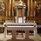 Altar Mayor de la Iglesia parroquial de Santo Tomás apóstol